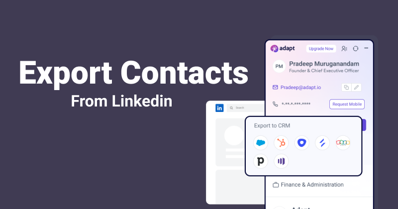 How to Export Contacts from Linkedin?